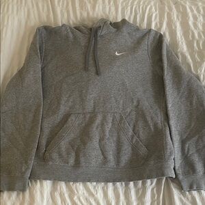 Nike Heather Gray Pullover Hoodie
